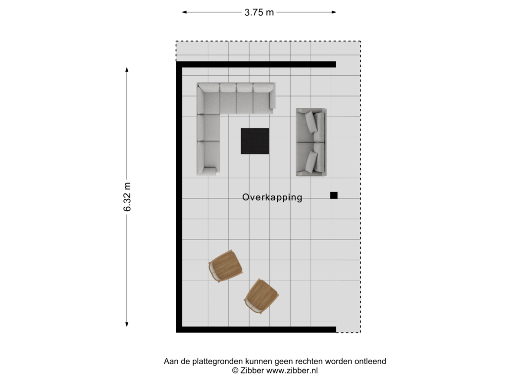 View floorplan of Overkapping of Arnhemseweg 31