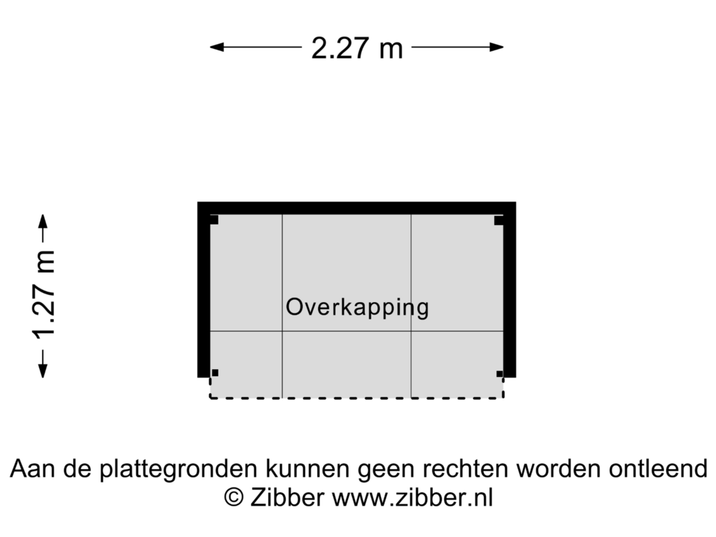 Bekijk plattegrond van Overkapping van Meander 13