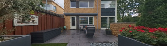 View 360° photo of Achtertuin met zonneterras of Dick Ketstraat 8