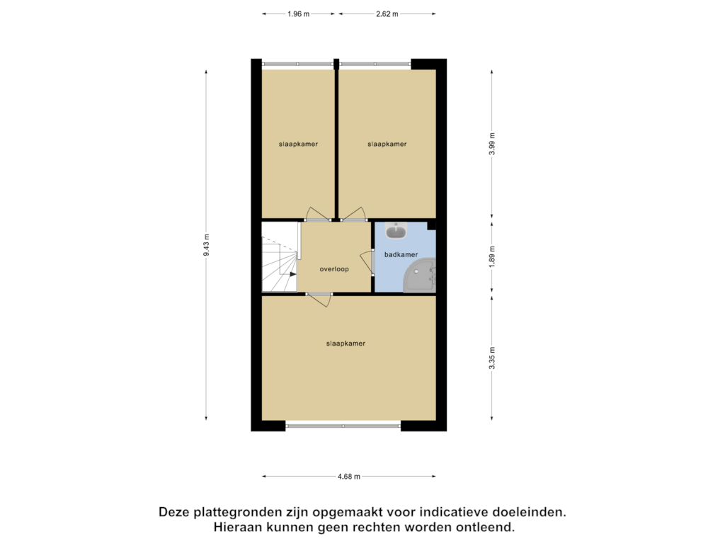 Bekijk plattegrond van Eerste Verdieping van Twiskeweg 228