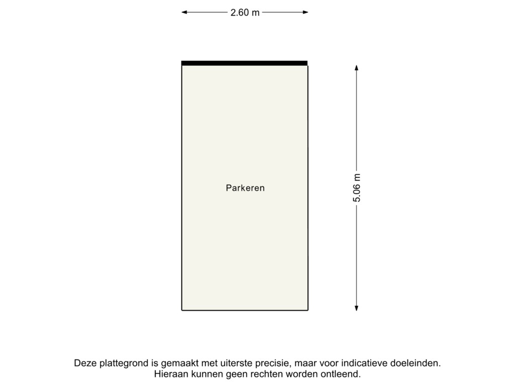 View floorplan of Parkeren of Carel Willinkgracht 855