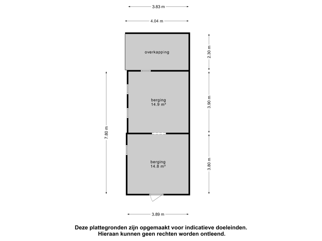 Bekijk plattegrond van Berging-02 van Wendtsteinweg 16