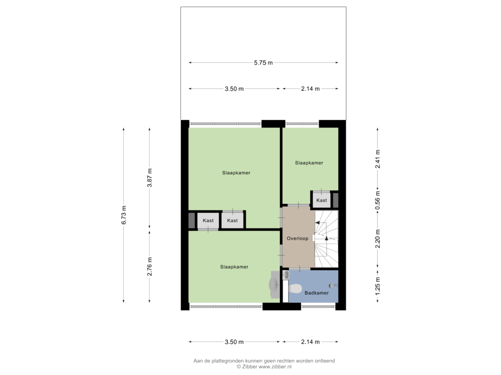 Bekijk plattegrond van Eerste Verdieping van Pastoor W. Hellemonsstr 16