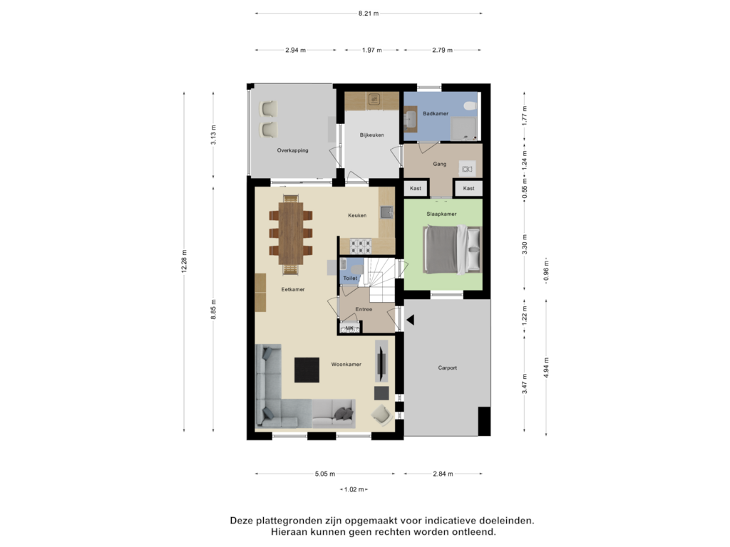 Bekijk plattegrond van Begane Grond van Keeten 4