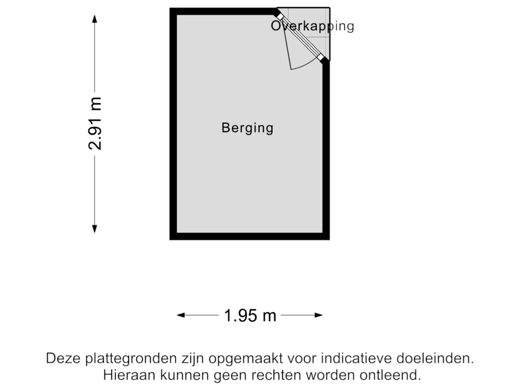 Bekijk plattegrond van Berging van Bosrode 13