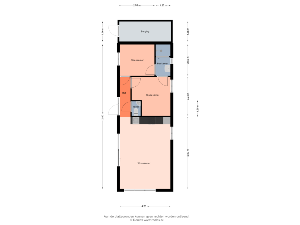 Bekijk plattegrond van Begane grond van Vosseveldseweg 15-154