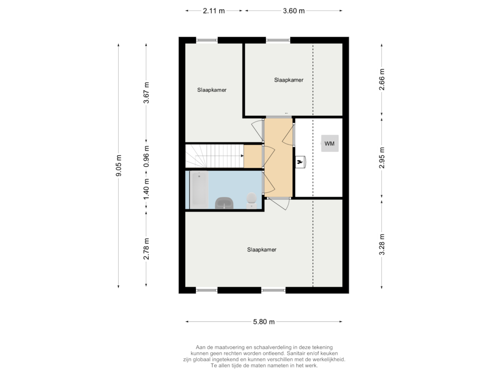 Bekijk plattegrond van Verdieping van Grondmolen 85