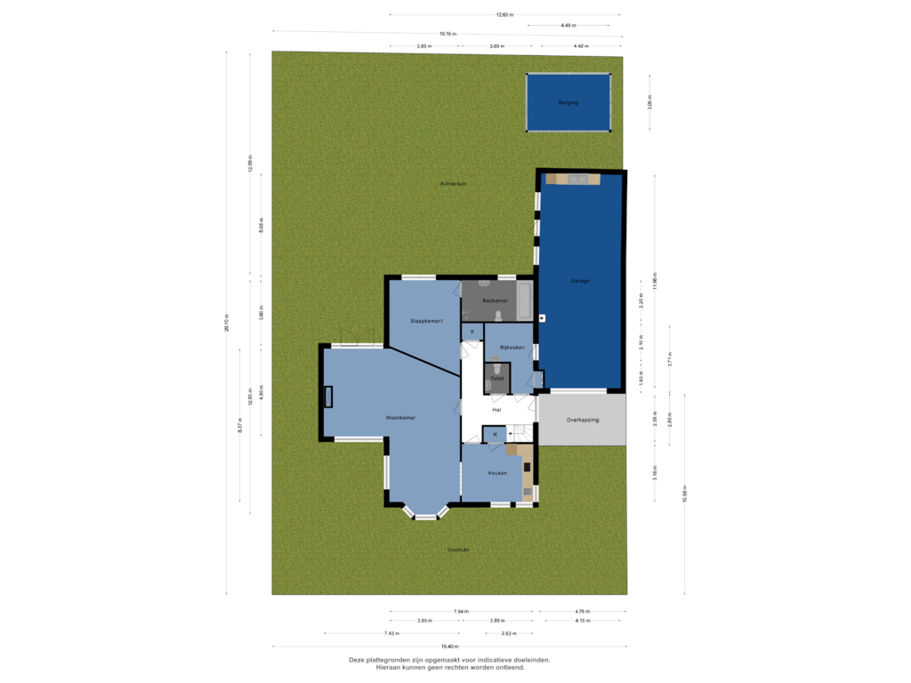 Bekijk plattegrond van Overzicht woning van Zicht 3