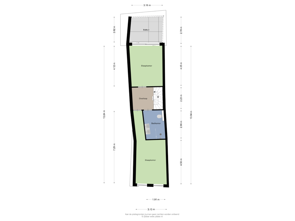 Bekijk plattegrond van Eerste verdieping van Zuidhaven 83