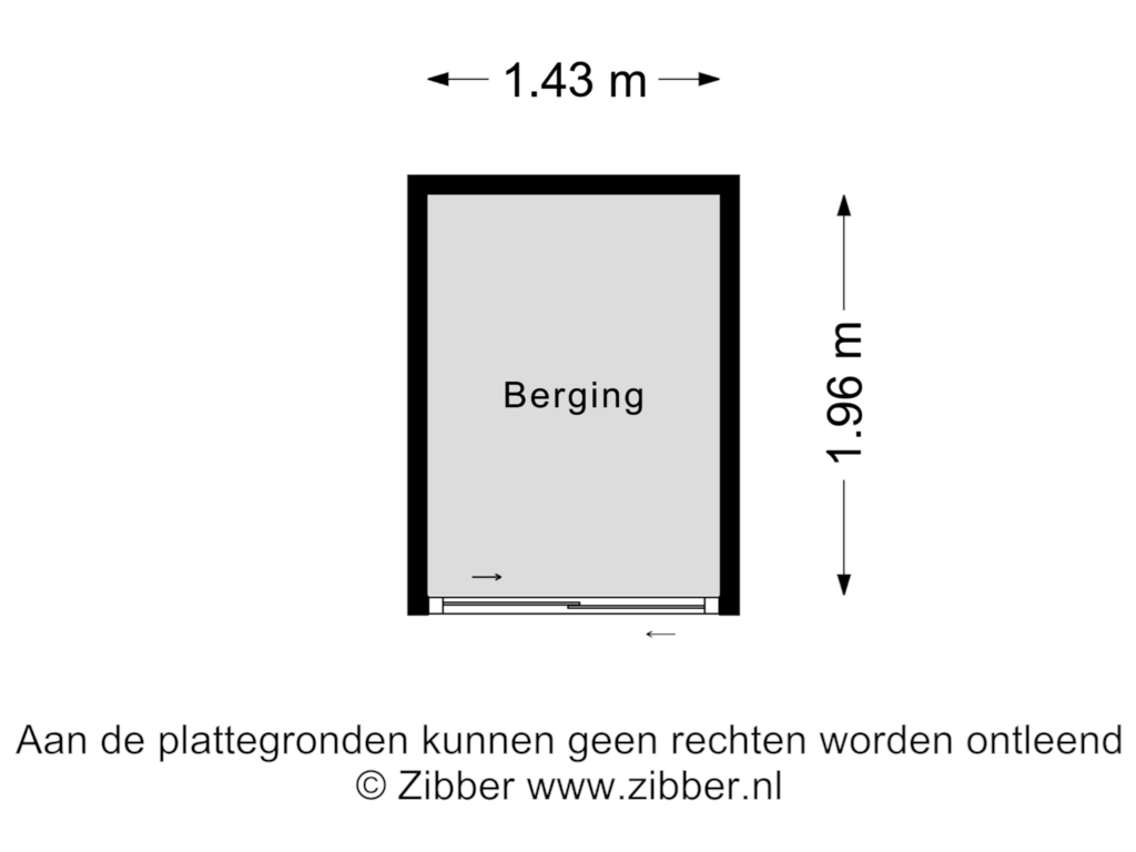 Bekijk plattegrond van Berging van Angelenhorst 6