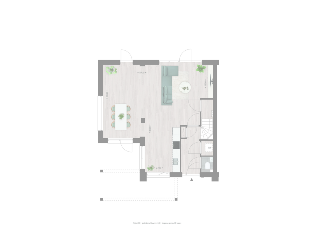 Bekijk plattegrond van Begane grond van Breukzone 11