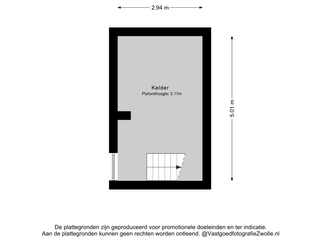 Bekijk plattegrond van Kelder 2 van Fazantstraat 46