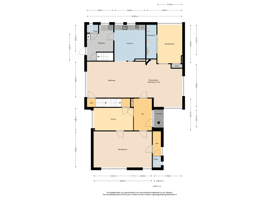 Bekijk plattegrond van Begane grond van Fazantstraat 46