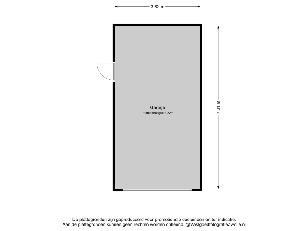 Bekijk plattegrond van Garage van Fazantstraat 46