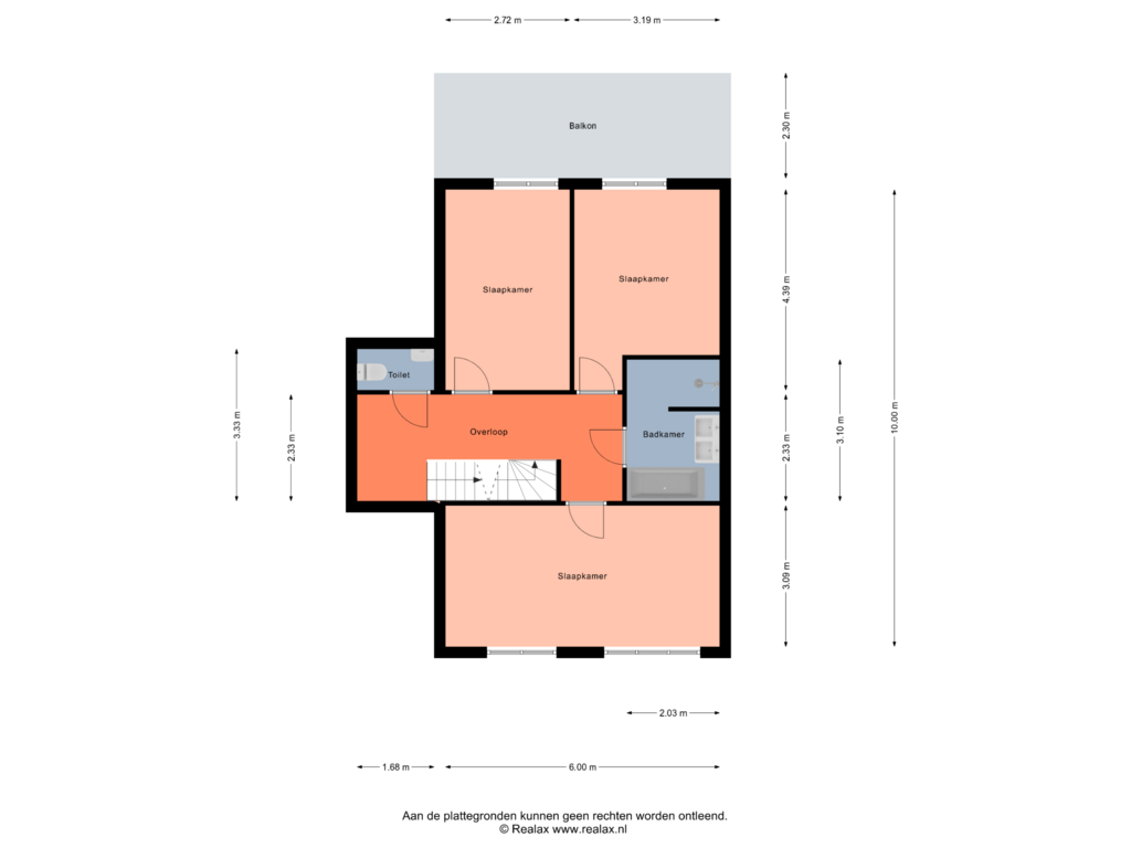 View floorplan of Verdieping 1 of Tabakskamp 32