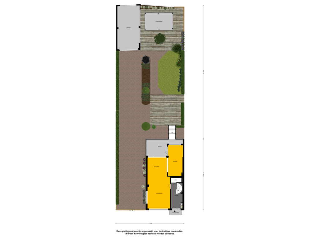 Bekijk plattegrond van Begane Grond_Tuin van Bergse Linker Rottekade 288