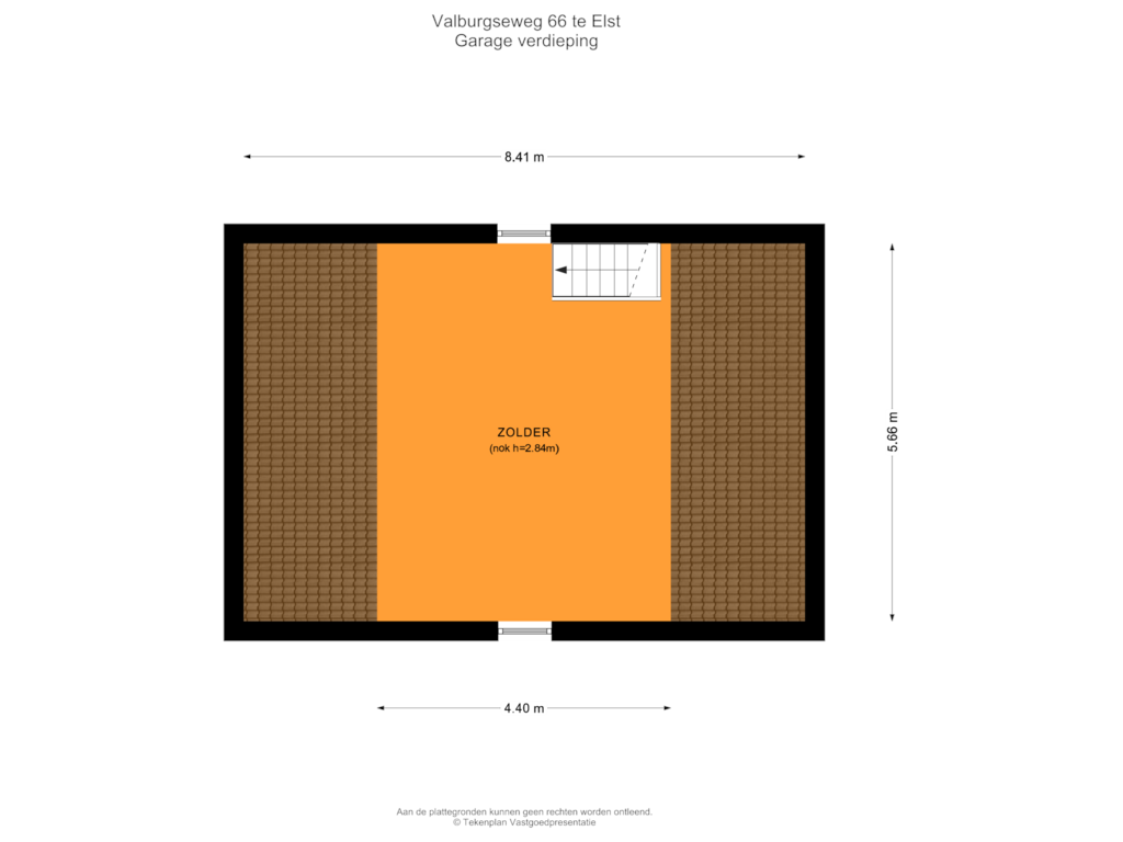 Bekijk plattegrond van Garage verdieping van Valburgseweg 66