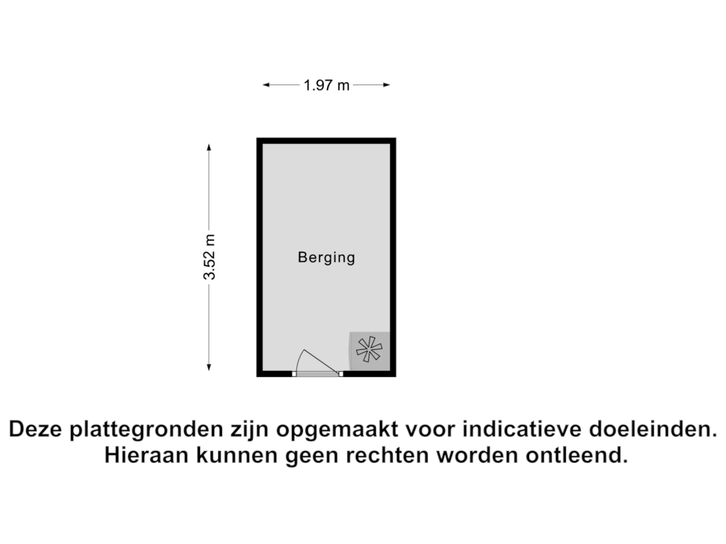 Bekijk plattegrond van Berging van Dijkgraaf 204