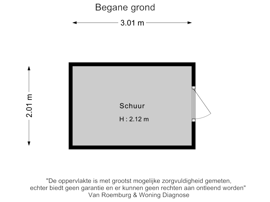 Bekijk plattegrond van Schuur 1 van Viergang 111