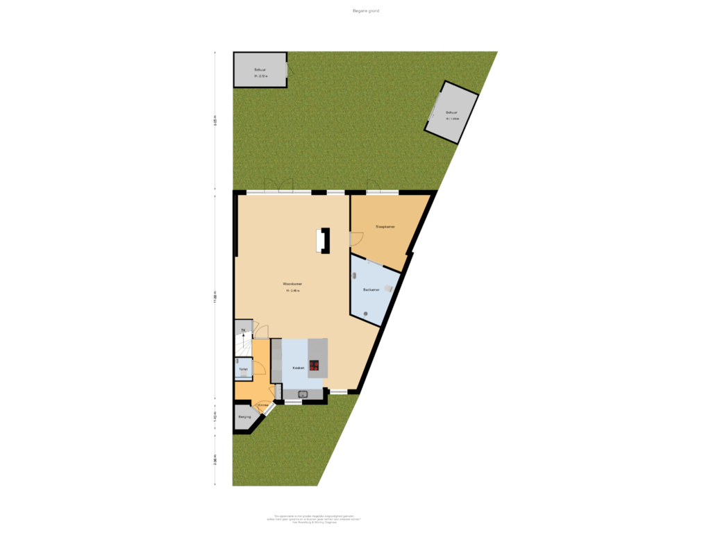 Bekijk plattegrond van Tuin van Viergang 111