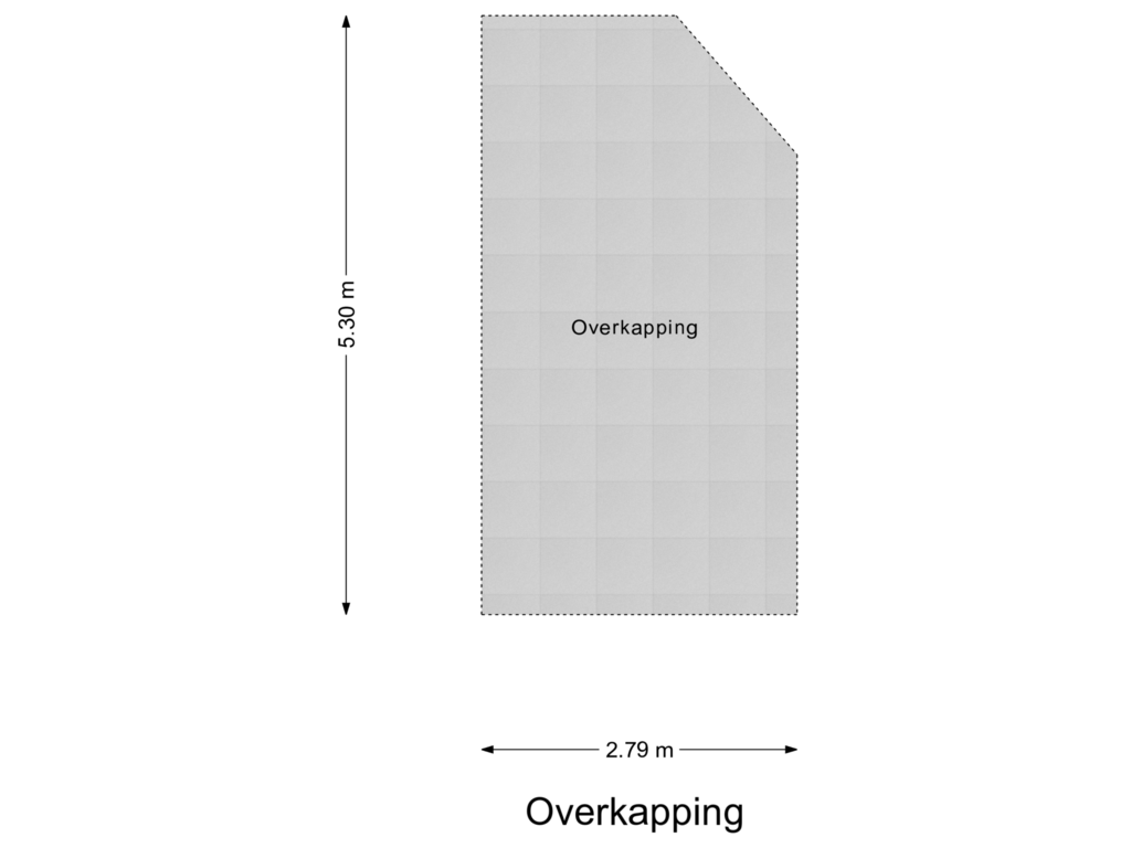 View floorplan of Overkapping of Van der Waalslaan 1