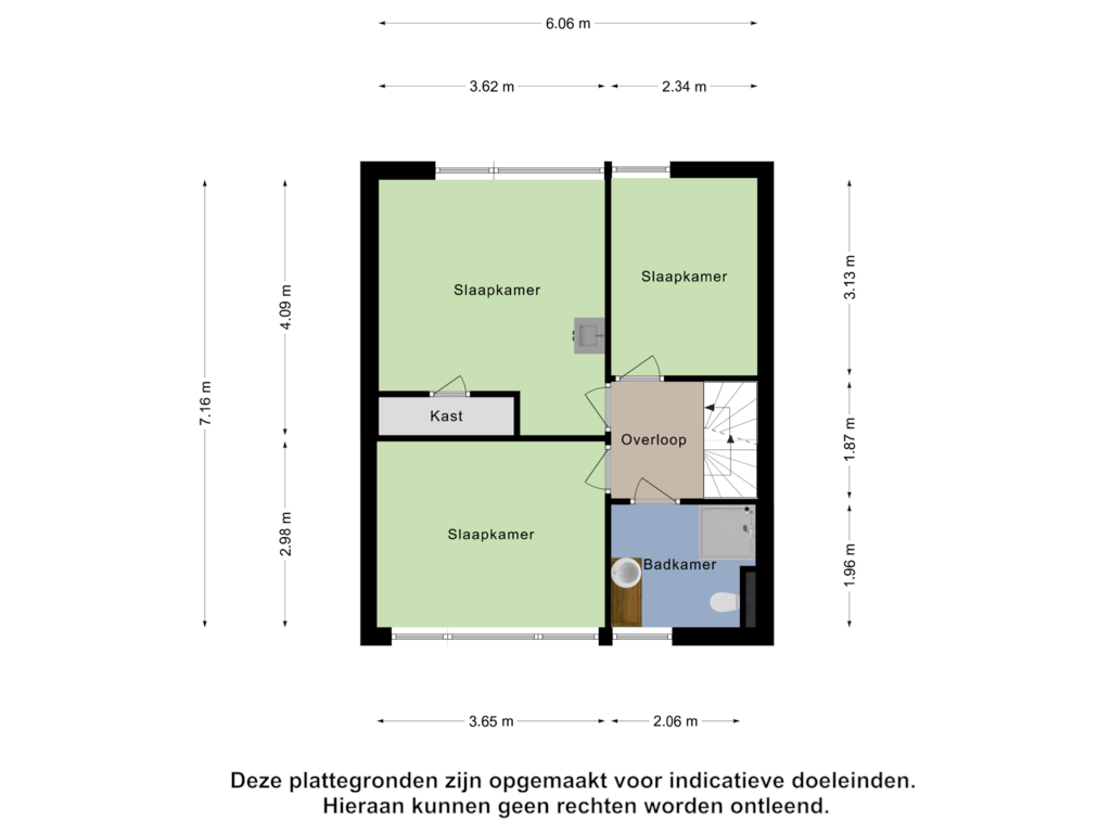 Bekijk plattegrond van Eerste Verdieping van Leeuwerikstraat 28