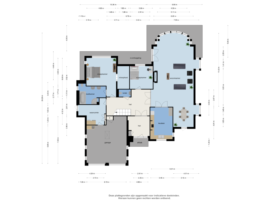 Bekijk plattegrond van Begane grond van Tusculum 4