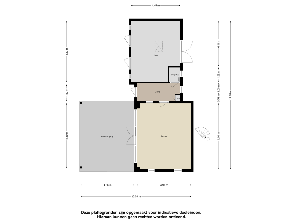 Bekijk plattegrond van Tuinhuis van Landrop 3