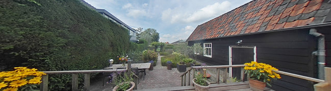 View 360° photo of Achtertuin of Dorpstraat 18