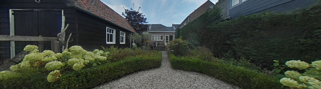 View 360° photo of Achtertuin of Dorpstraat 18