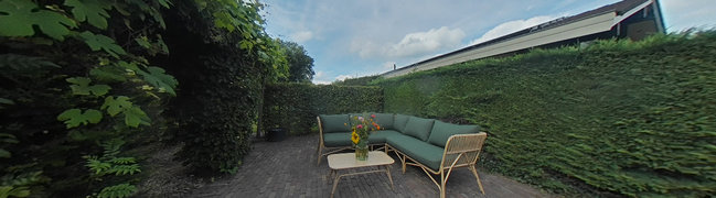 View 360° photo of Achtertuin of Dorpstraat 18