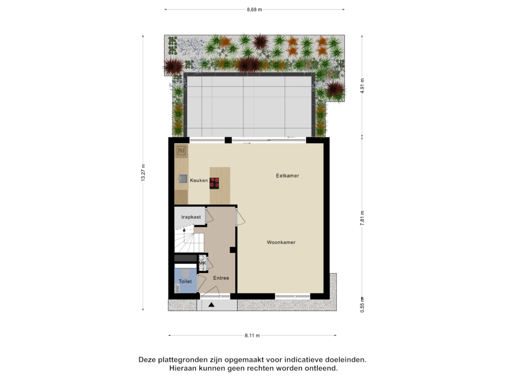 Bekijk plattegrond van Begane Grond-Tuin van Bosuil 48