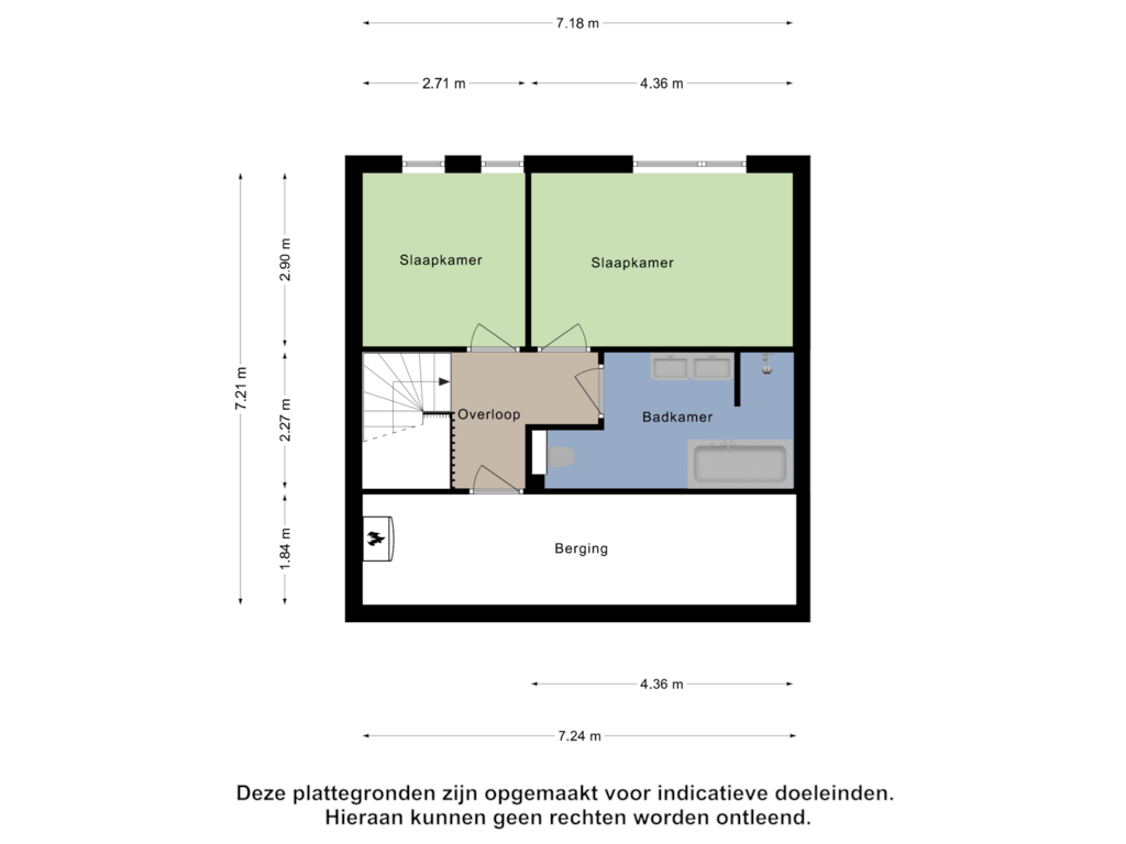 Bekijk plattegrond van Eerste Verdieping van Bosuil 48