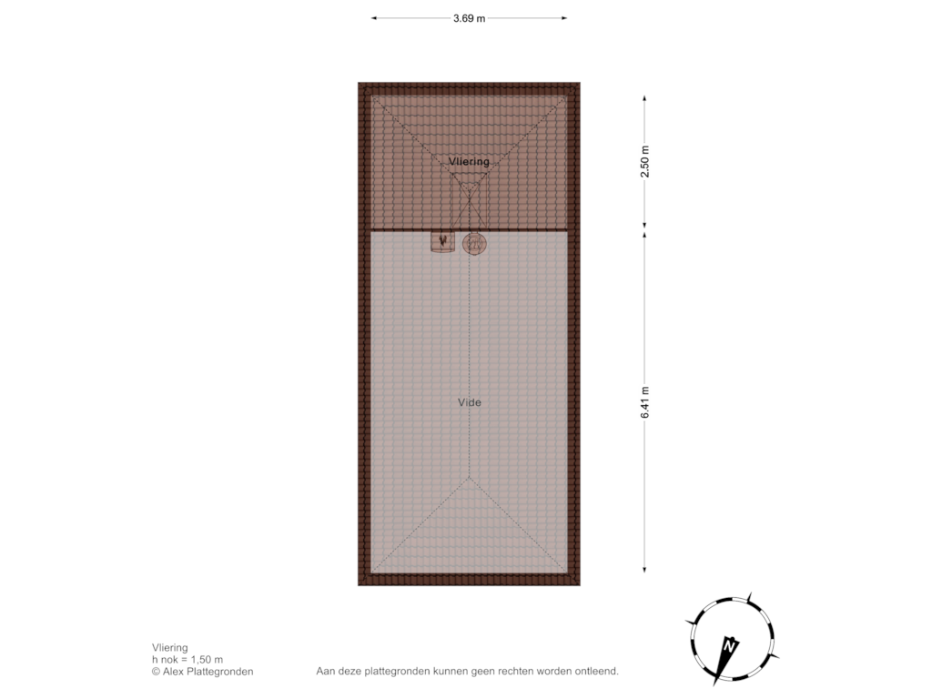 Bekijk plattegrond van Vliering van Nassau Dillenburgstraat 15