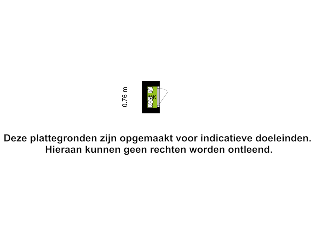 View floorplan of Meterkast of Stationsweg 15