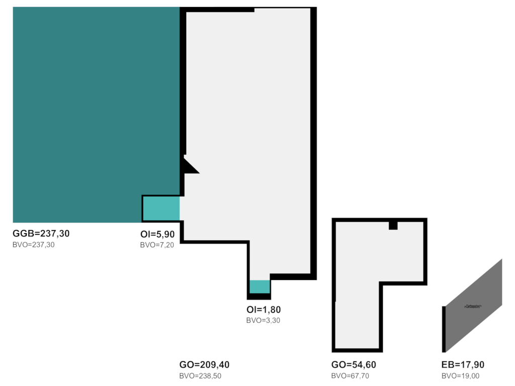 View floorplan of NEN of Stationsweg 15