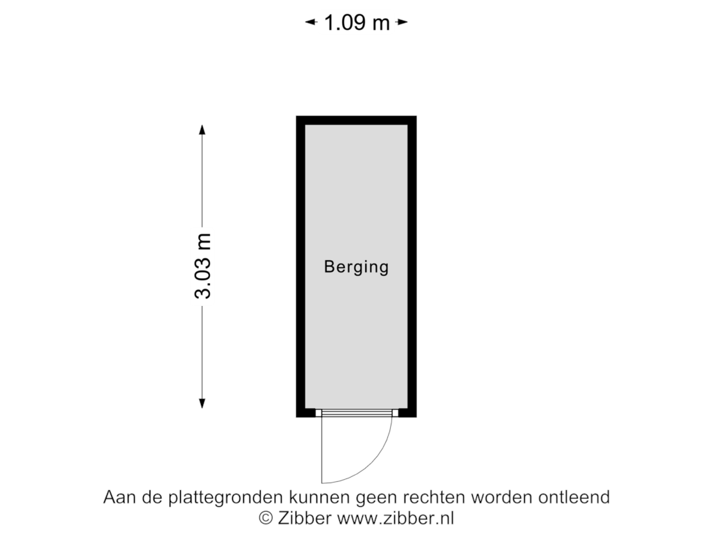 Bekijk plattegrond van Berging van Groot Bethlehem 43