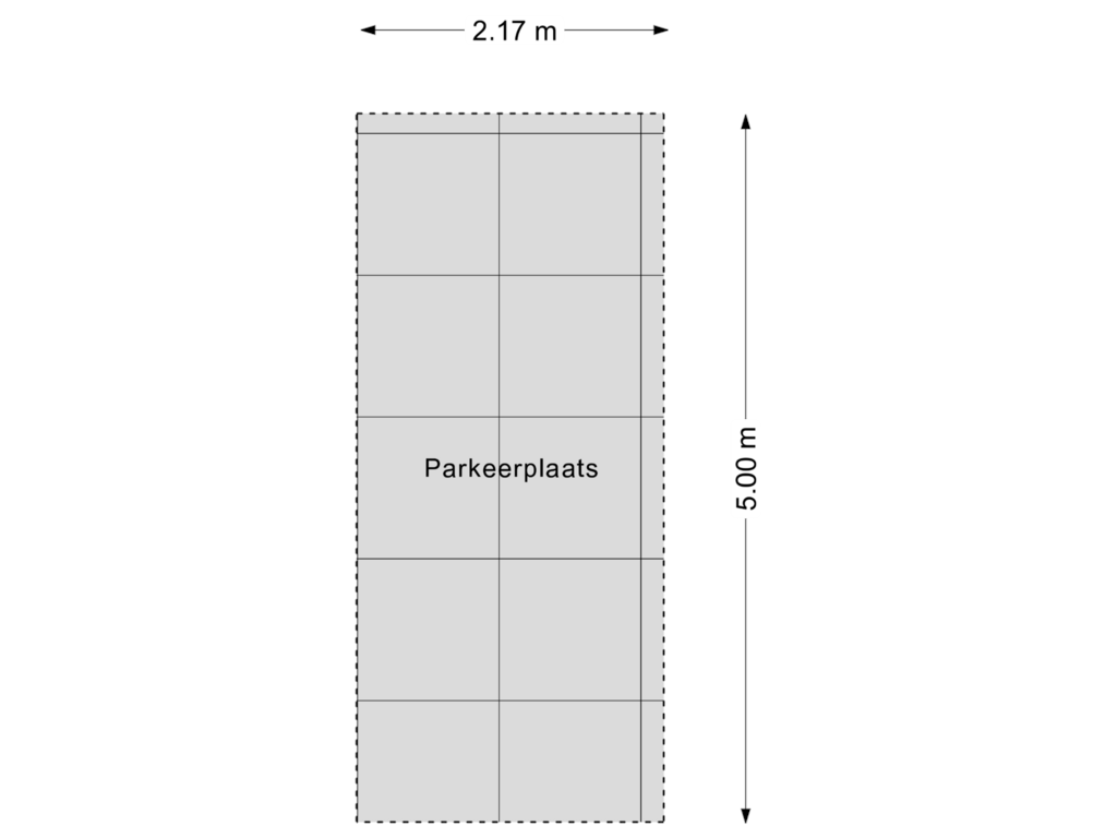 View floorplan of Parkeerplaats of Ceresplein 8