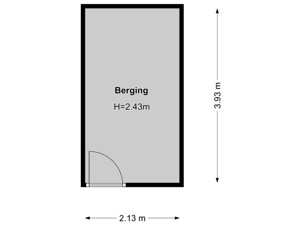 View floorplan of Floor 1 of Fornheselaan 14