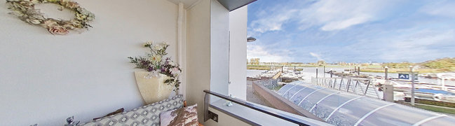 Bekijk 360° foto van Balkon van Havenkwartier 7