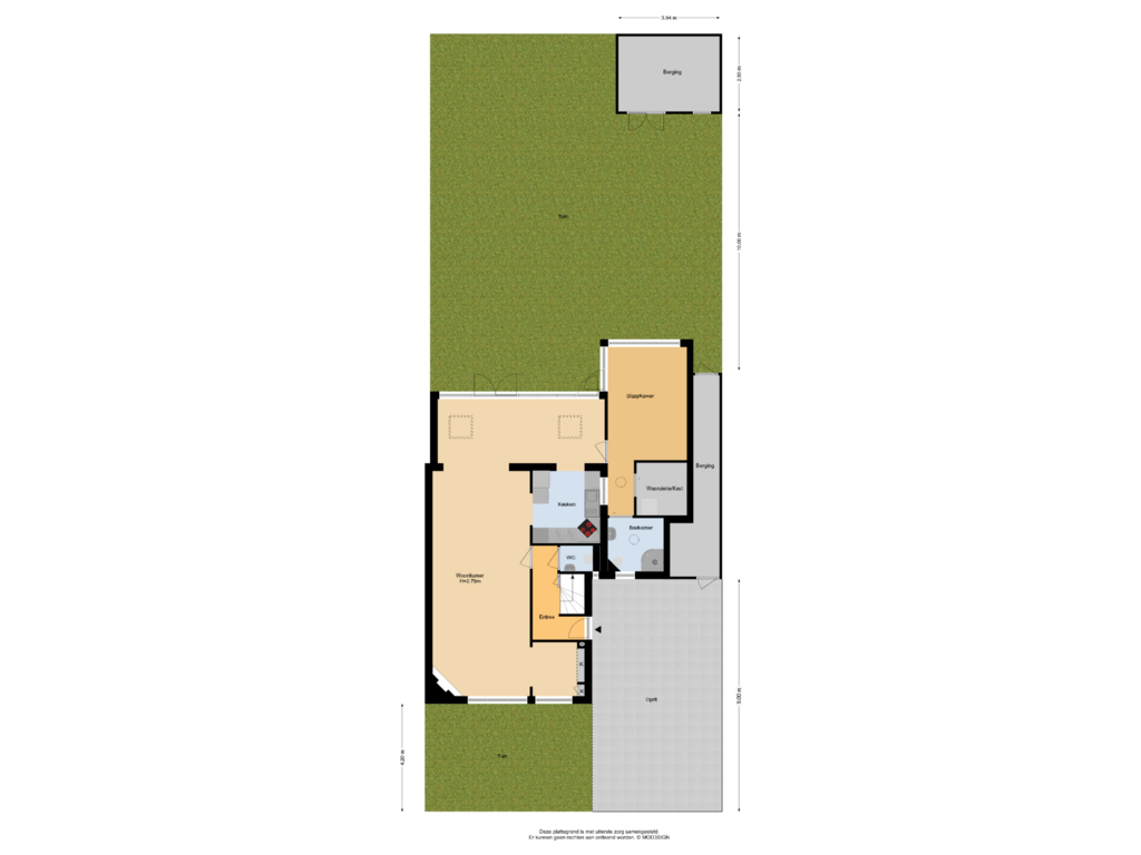 Bekijk plattegrond van Situatie van Lieven de Keylaan 17