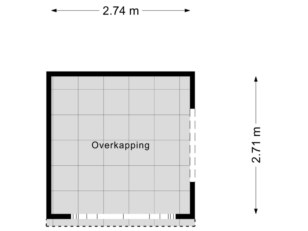 View floorplan of Overkapping of Luijtenbroek 25