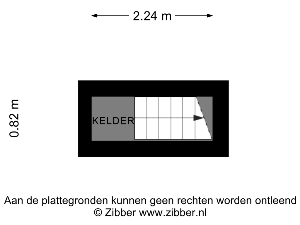 Bekijk plattegrond van Kelder van Zwolseweg 18