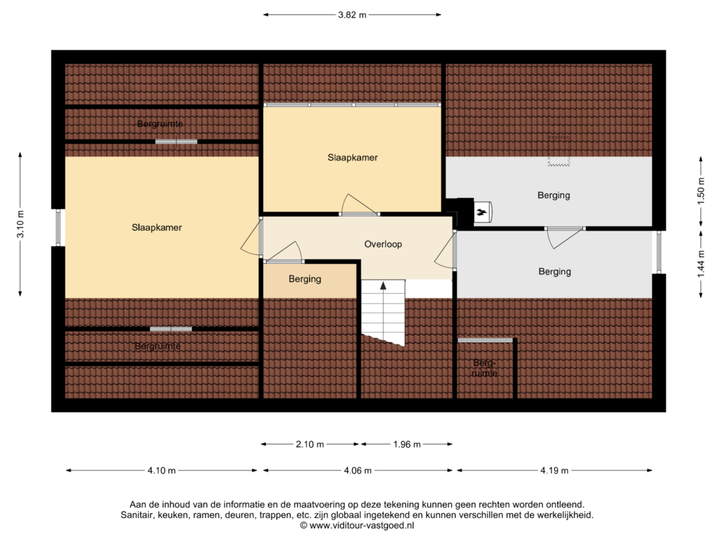 Bekijk plattegrond van 1e Verdieping van Rietgoorsestraat 104