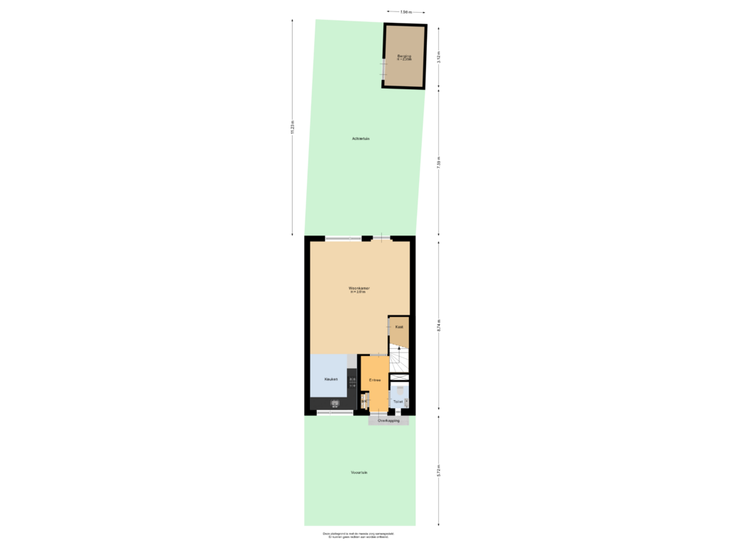 Bekijk plattegrond van Situatie van Hoefsmid 16