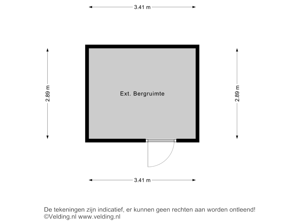 Bekijk plattegrond van Woonlaag  externe bergruimte van Wijnand Zeeuwstraat 2-C