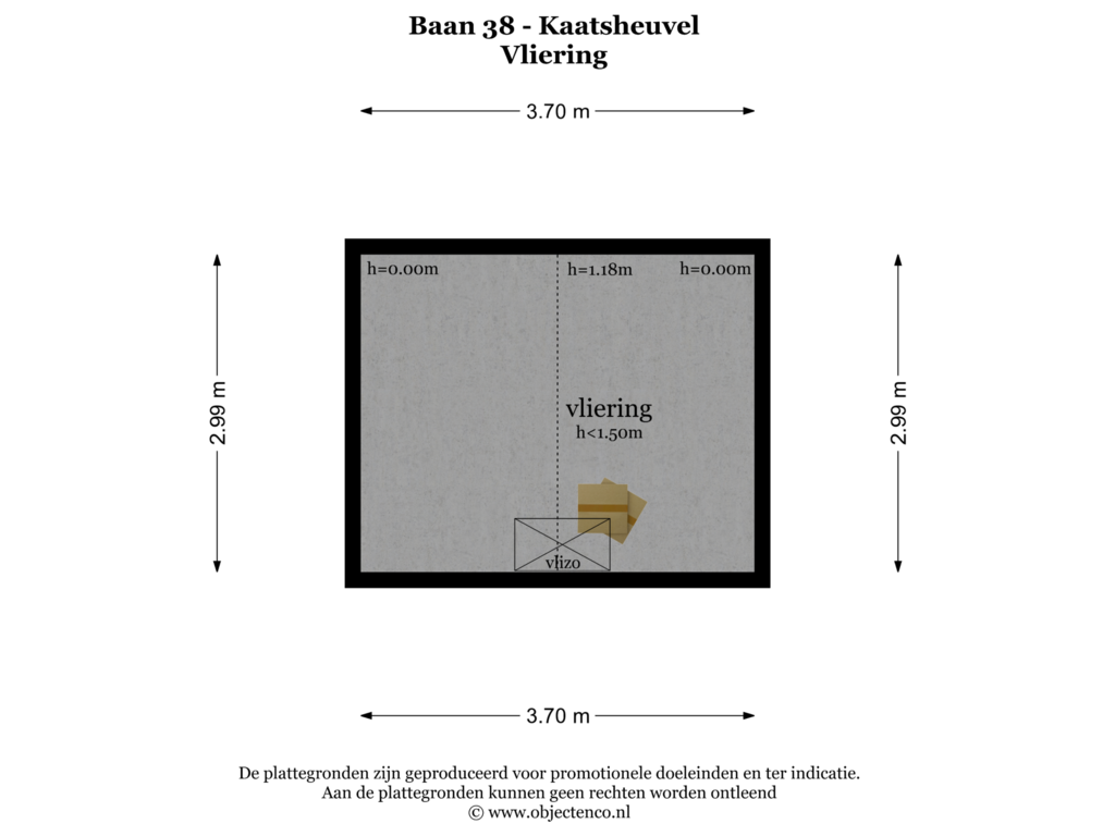 Bekijk plattegrond van Vliering van Baan 38