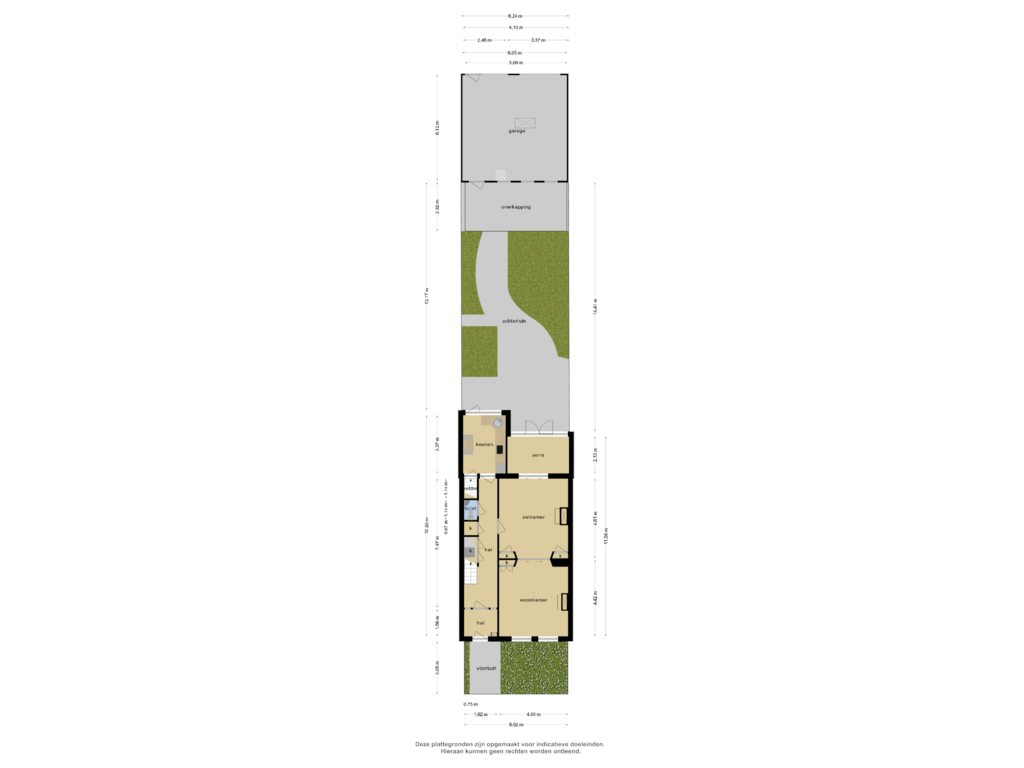 Bekijk plattegrond van Woning overzicht van Berkenlaan 16