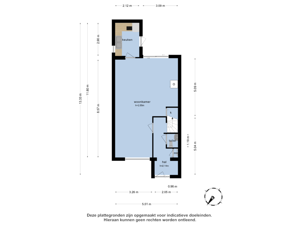 Bekijk plattegrond van Begane grond van Lijnbaan 20