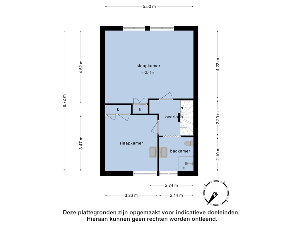 Bekijk plattegrond van 1e verdieping van Lijnbaan 20